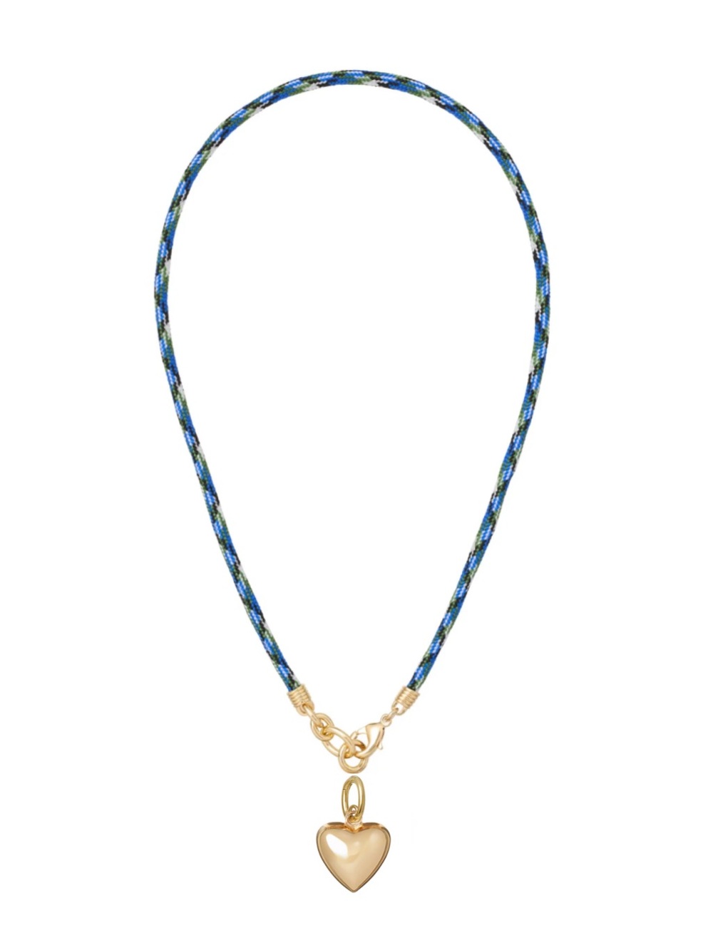 NWOT Roxanne Assoulin The Happy Cord Charm Necklace